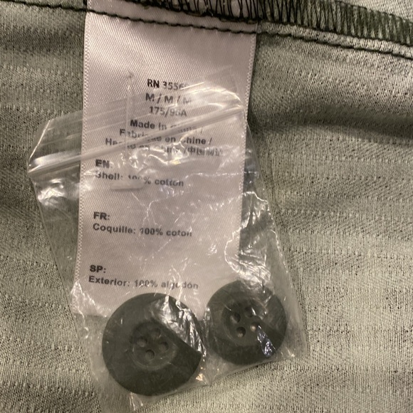 Alpha Industries Green Camouflage Military Jacket - Picture 12 of 16